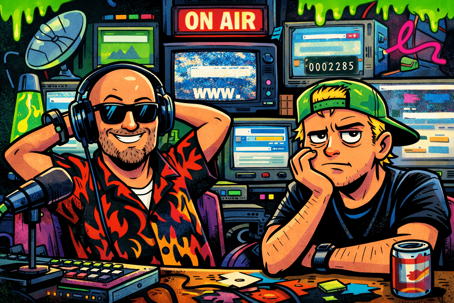 David Brown and Brian Mark making SEO 101 in 2004